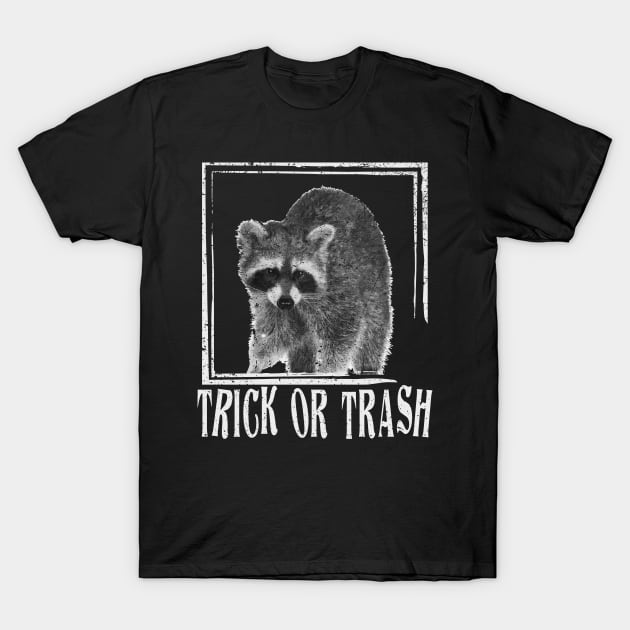 trick-or-trash T-Shirt by FFAFFF